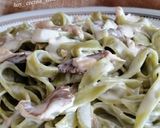 Foto del paso 9 de la receta: Nidos de espinacas con gorgonzola y setas