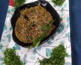 A picture of step 8 of Mix flour methi handvo.