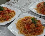 Hình bước làm 8 của món Mỳ Ý tôm