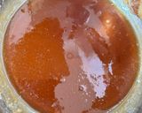 Égetett cukros tea recept fázis 2 fotója