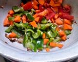 Beet root pullao/rice recipe step 2 photo