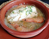 Foto del paso 8 de la receta: Bacalao en salsa con langostinos