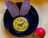 A picture of step 5 of Mango Hummus.