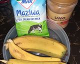 A picture of step 1 of Creamy banana smothie.