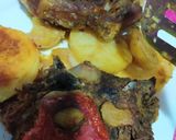 صورة لخطوة 11 من وصفة بطاطا برقبة الخروف في الفرن بنة لا توصف 😋😋🤗🤗👍