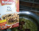 A picture of step 10 of Shahi white biryani.