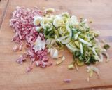 Foto del paso 2 de la receta: Croquetas de Calabaza, Jamón Crudo y puerro