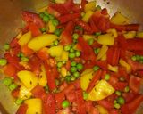 A picture of step 2 of Namkeen porridge.