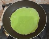 Foto langkah ke 8 dari resep Dadar Gulung Unti Kelapa (eggless).