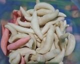 Foto langkah ke 6 dari resep Kue widaran(telor gabus)manis.