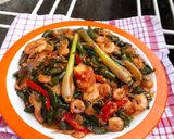 Foto langkah ke 4 dari resep Udang Kecil Tauco.