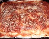 Foto del paso 5 de la receta: Lasaña sencilla de espinaca y cuatro quesos