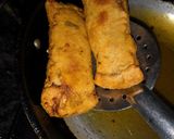 A picture of step 9 of Stuffed paneer suzi rolls.