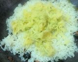 A picture of step 2 of Raw mango chitrannam.