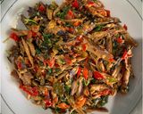 Foto langkah ke 7 dari resep Ikan Tongkol Suwir Kemangi.