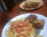 A picture of step 4 of Coated chicken #localingredientscontest.