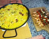 A picture of step 3 of Paella My Way.