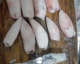 Foto langkah ke 5 dari resep Udang Cumi Saus Asam Manis.