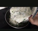 A picture of step 5 of Fluffy Spinach Cheese Omlette A perfect healthy breakfast.