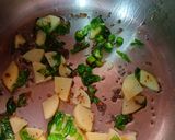 A picture of step 3 of Samak Rice Pulao.