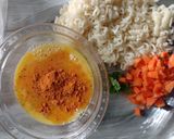 Gambar langkah 2 resipi Murtabak Maggi.