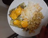 Foto del paso 9 de la receta: Zapallos Italianos Rellenos acompañados de arroz y papas fritas