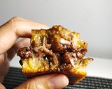 Foto langkah ke 8 dari resep Martabak Manis Cokelat Keju (Martabak Teflon).