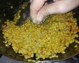 A picture of step 7 of Chana daal chaat.