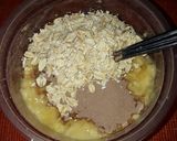 A picture of step 5 of Healthy banana choco oatmeal cookies #cookiescontest.