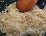Foto del paso 3 de la receta Tortilla de espinacas y cebolla