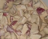 Une image de l'étape 5 de Émincés de poulet à la crème de poivrons.
