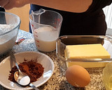 Foto del paso 3 de la receta: Bizcocho Marmolado
