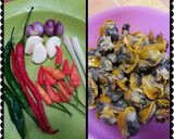Foto langkah ke 2 dari resep Kerang tumis pedas.
