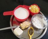 A picture of step 1 of Cheese Corn Sandwich.