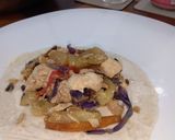 Foto del paso 4 de la receta: Tacos de pollo y verduras