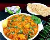 A picture of step 8 of Veg Hyderabadi Nizami Kadai.