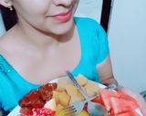 फ्रूट्स सलाद (Fruits Salad recipe in Hindi) रेसिपी चरण 3 फोटो