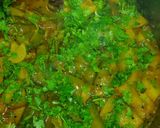 A picture of step 9 of Aloo aur seem ki sabji.