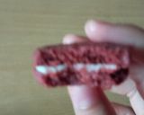 Foto langkah ke 6 dari resep Oreo red velvet tanpa pasta red velvet.