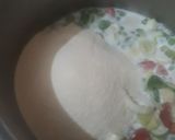 A picture of step 2 of Corn stuffed semolina balls.