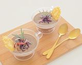 Une image de l'étape 5 de Verrine aux champignons et aux oignons caramélisés.