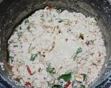 Foto langkah ke 3 dari resep Pepes tahu jamur tiram.