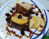 Foto del paso 7 de la receta: Budín de pan, fruta, especias y frutos secos!!