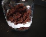 कॉफी चॉकलेट केक जार(coffee chocolate cake jar recipe in Hindi) रेसिपी चरण 4 फोटो
