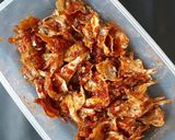 Foto langkah ke 5 dari resep Keringan Ikan Bilis/Bulu Ayam Tipis Kriuk.