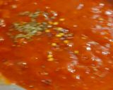 A picture of step 2 of Baked Veg. Bread Lasagna.
