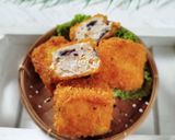Foto langkah ke 5 dari resep Nugget Tahu Jamur.