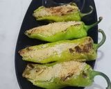 A picture of step 5 of Stuffed chilli.