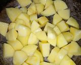 A picture of step 3 of Vegetable Tahiri.