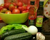 Foto del paso 1 de la receta Gazpacho en Thermomix y tradicional